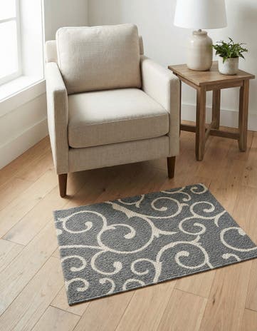 Dark Gray Georgia Rug