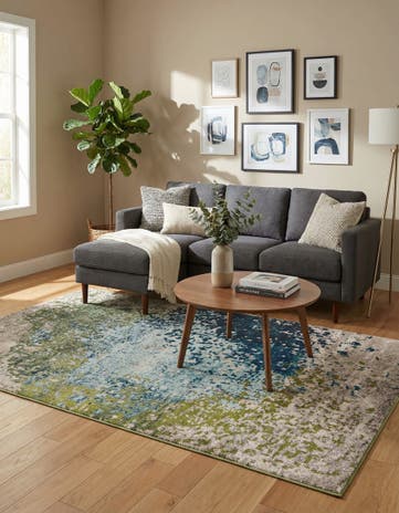 5' x 8' Washable Hyacinth Rug