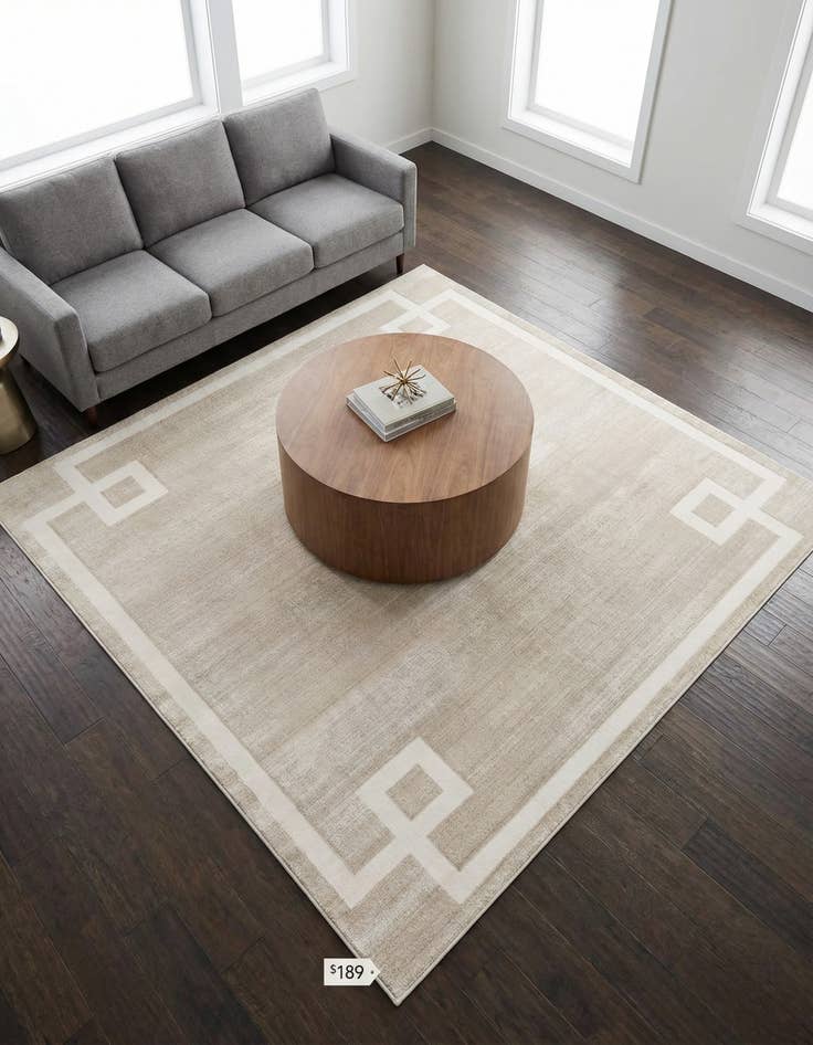 Detail image of 7' 10 x 7' 10 Uptown Lenox Hill Square Rug