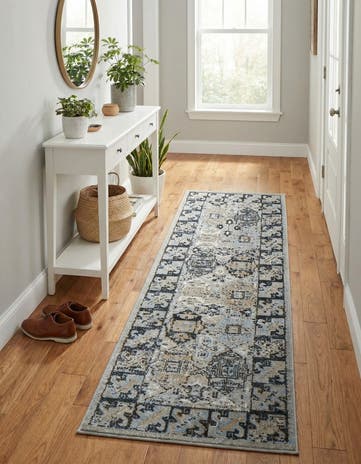 2' x 6' Kamala Washable Runner Rug