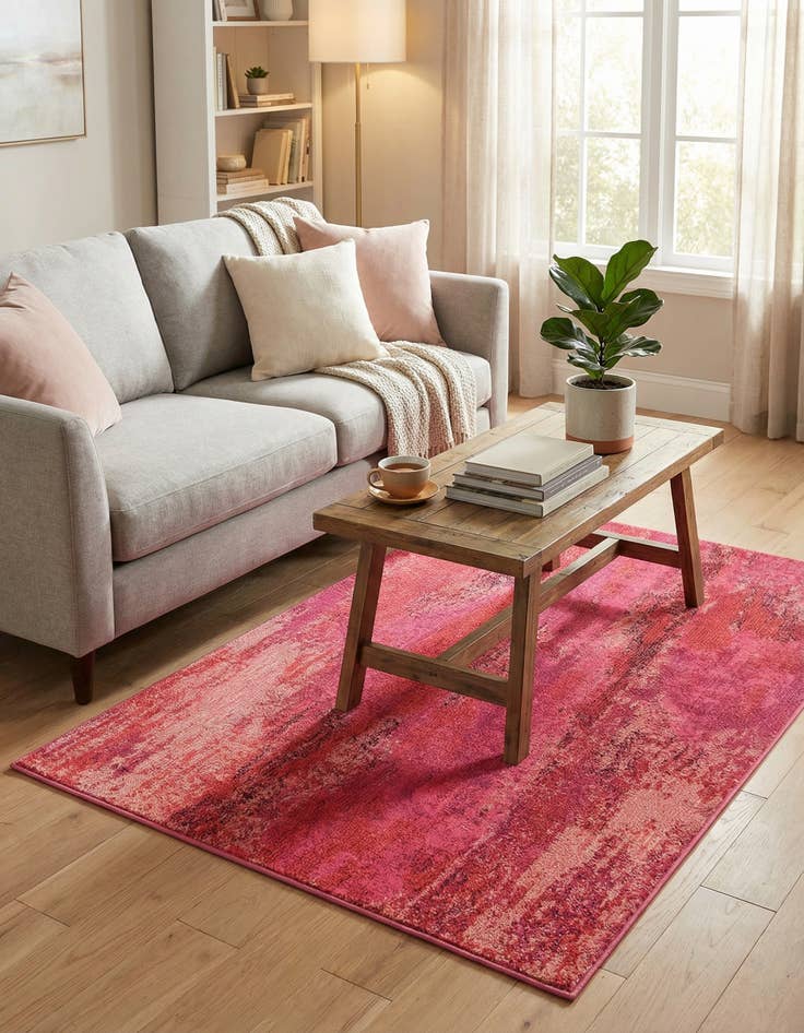 Detail image of 3' 3 x 5' 3 Washable Barcelona Rug