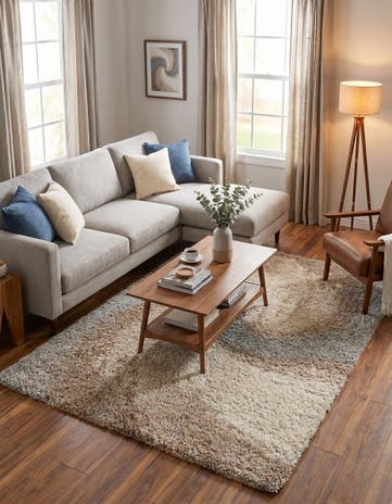 7' x 10' Soft Touch Shag Rug