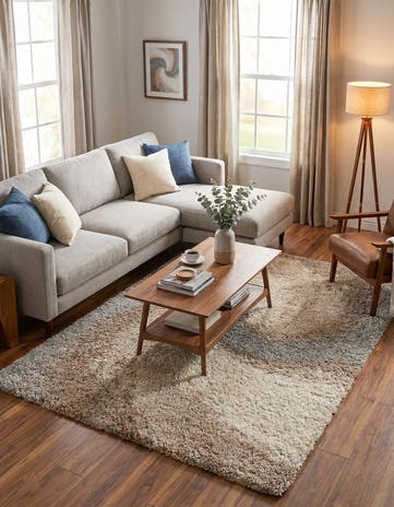7' x 10' Soft Touch Shag Rug