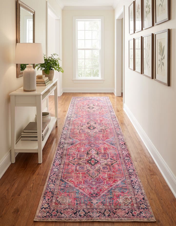 2' 6 x 14' Washable Timeless Runner Rug