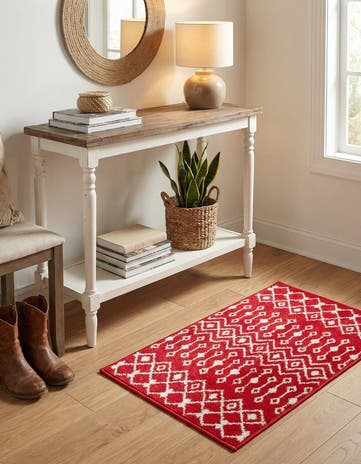 2' x 3' Moroccan Trellis Rug