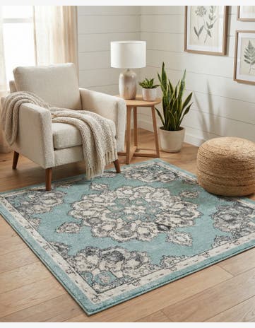 4' x 4' Parker Square Rug