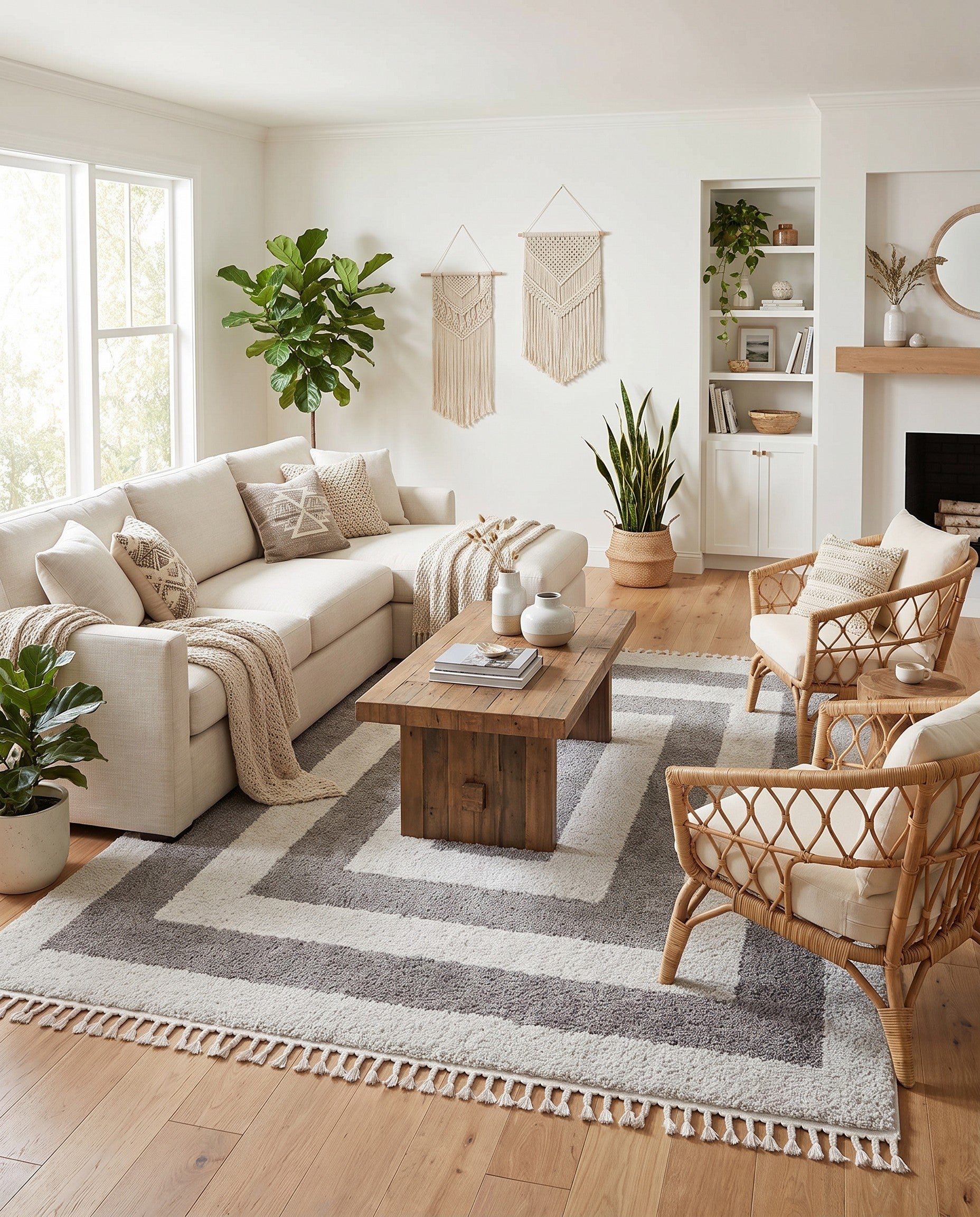 9' x 12' Boho Rug