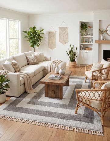 9' x 12' Boho Rug