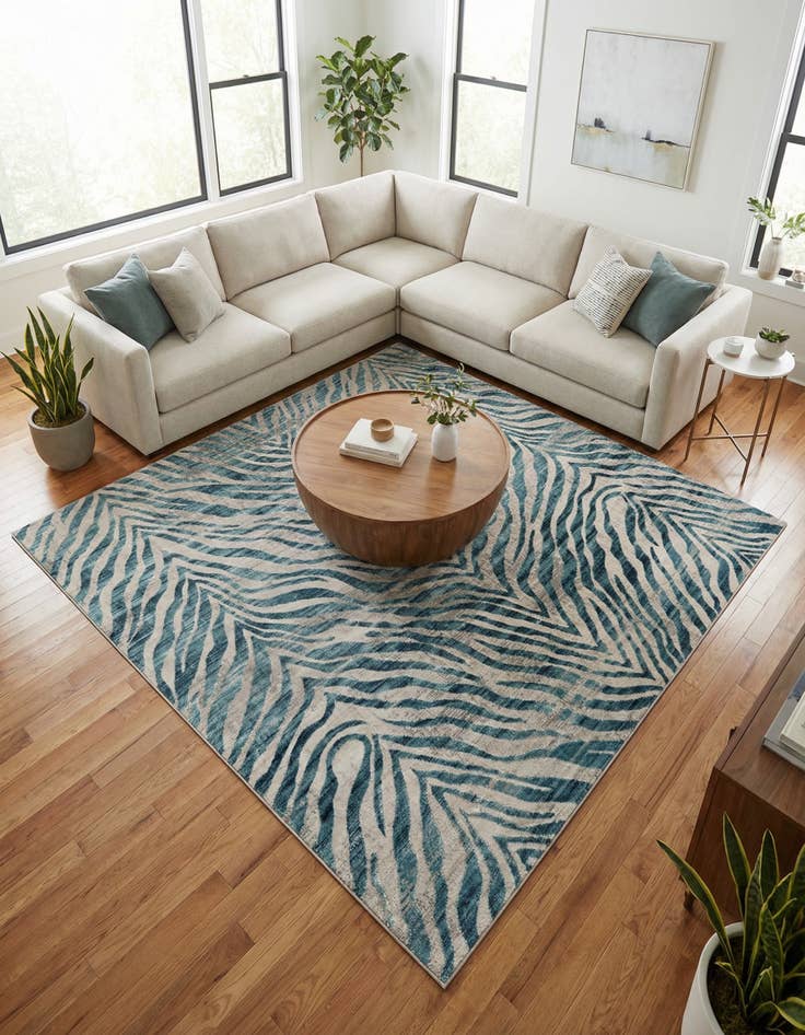 Detail image of  7' 10 x 7' 10 Finsbury Square Rug