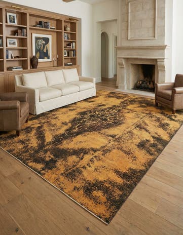 9' 6 x 12' 2 Hand Knotted Ultra Vintage Persian Wool Rug