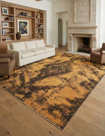 9' 6 x 12' 2 Hand Knotted Ultra Vintage Persian Wool Rug