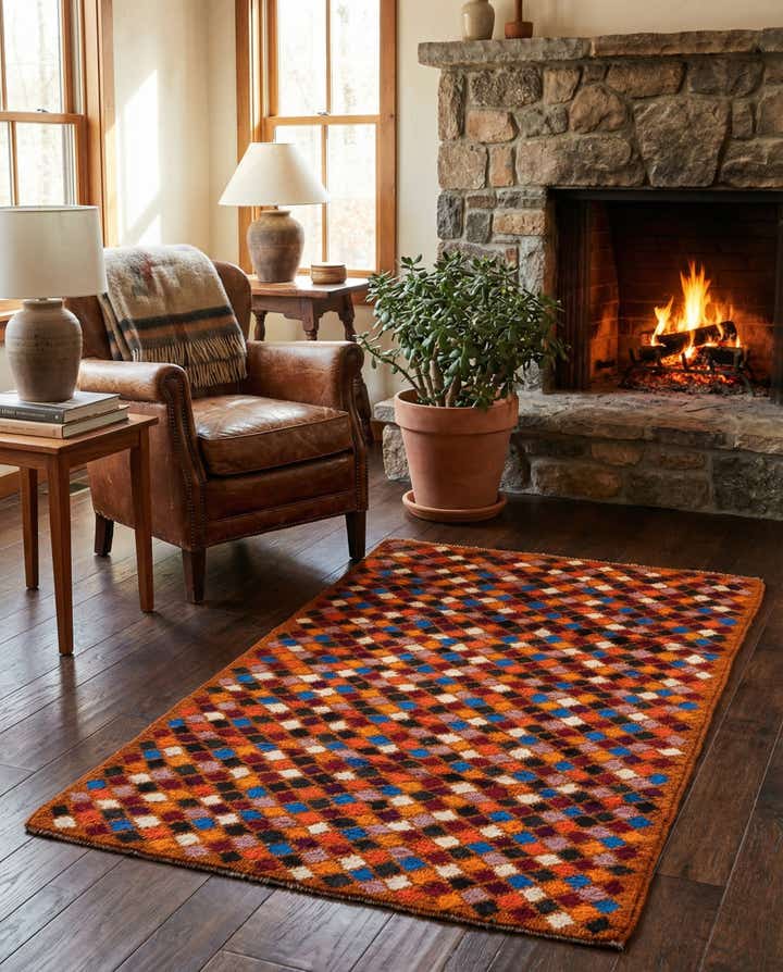 2' 9 x 4' 8 Hand Knotted Balouch Wool Rug