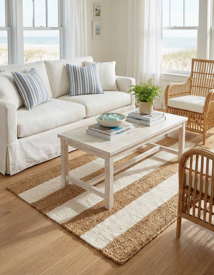 Detail image of 3' 1 x 5' 1 Jill Zarin Hamptons Rug