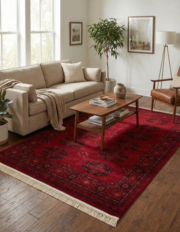 5' 3 x 8' Bokhara Rug