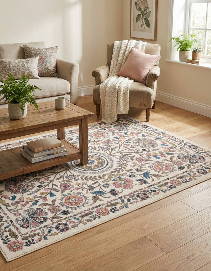 Detail image of 4' x 6' Blossom Rug