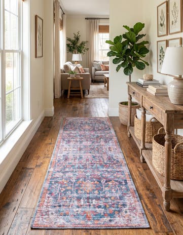 2' x 6' Washable Maahru Runner Rug