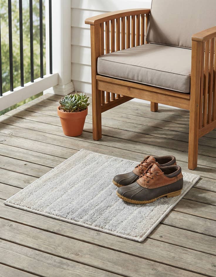 Detail image of 1' 8 x 1' 8 Washable Sabrina Soto Ola Indoor / Outdoor Sample Rug