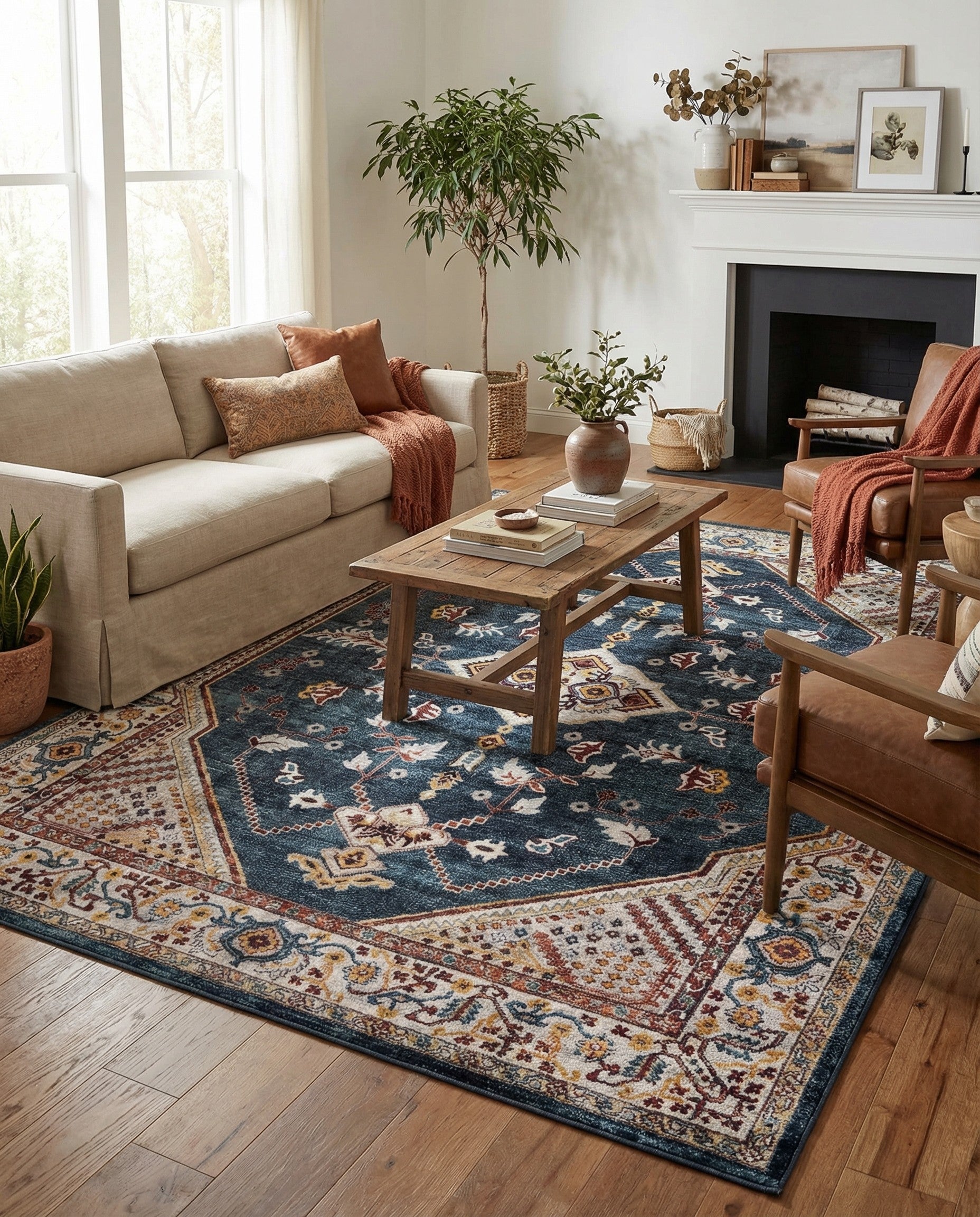 9' x 12' Kamala Washable Rug