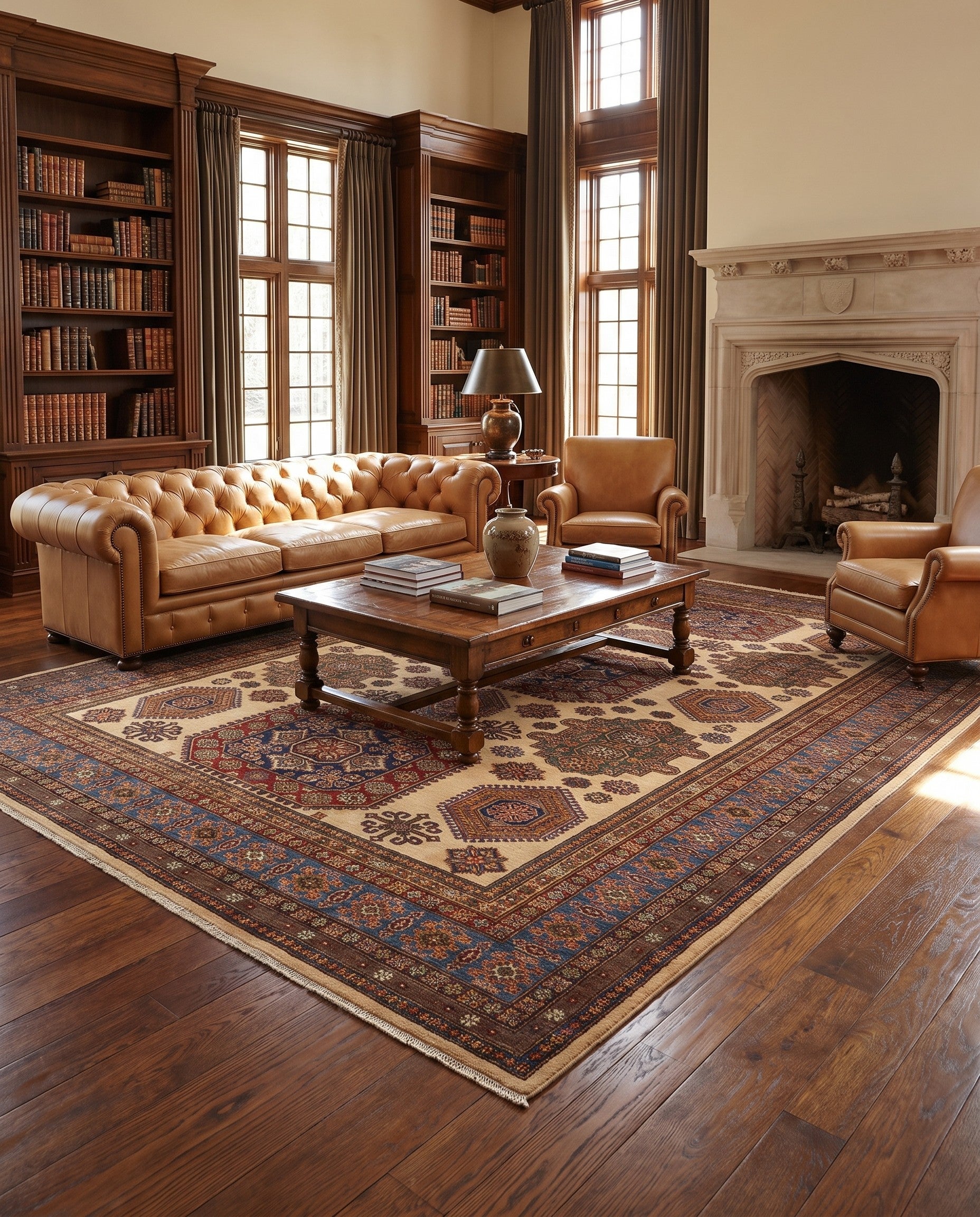 10' 3 x 13' 1 Hand Knotted Kazak Rug