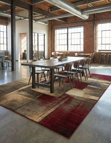 10' x 14' 1 Cafe Rug