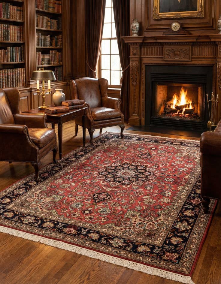 Detail image of 4' 11 x 6' 11 Tabriz Rug