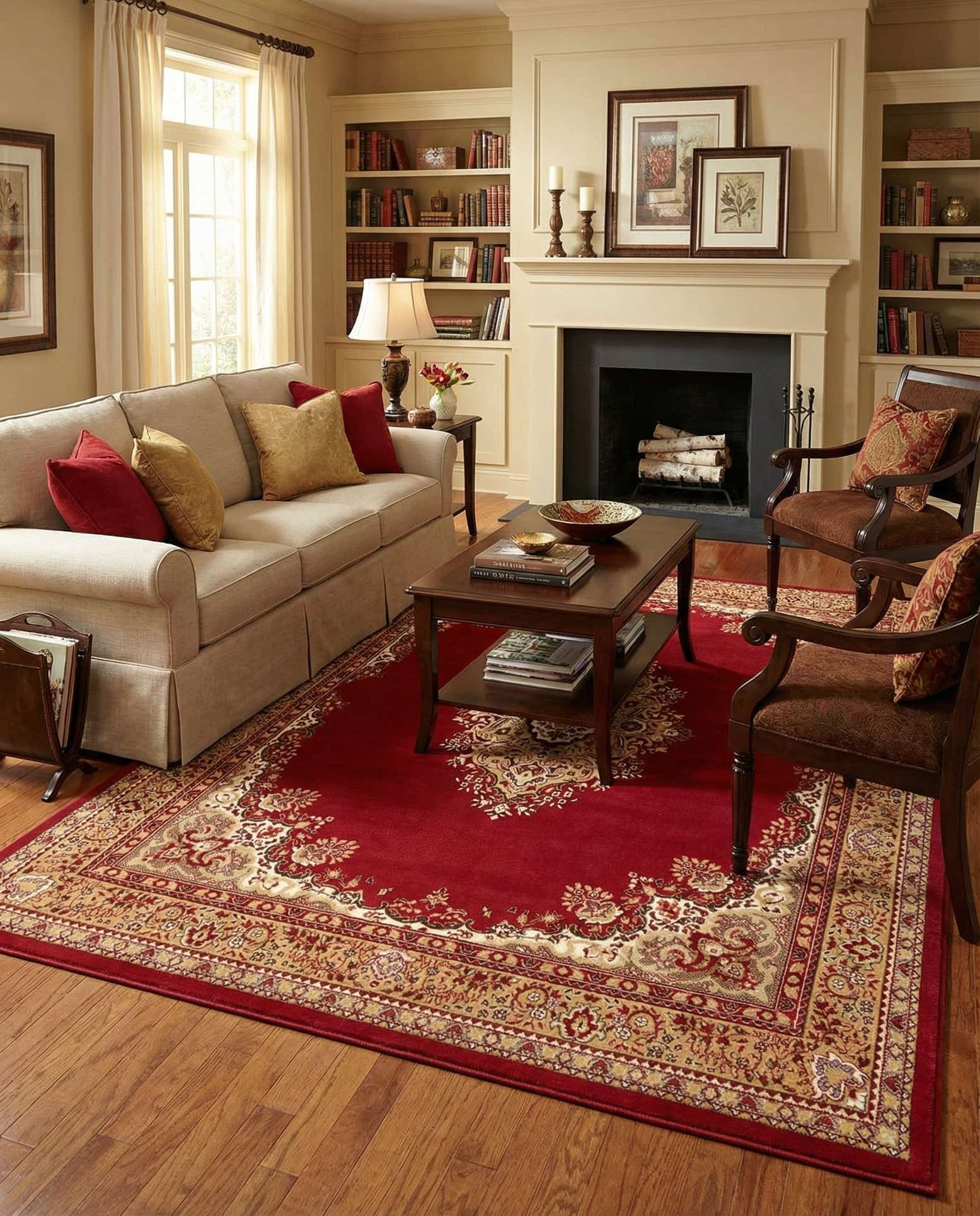 7' 10 x 10' Mashad Design Rug