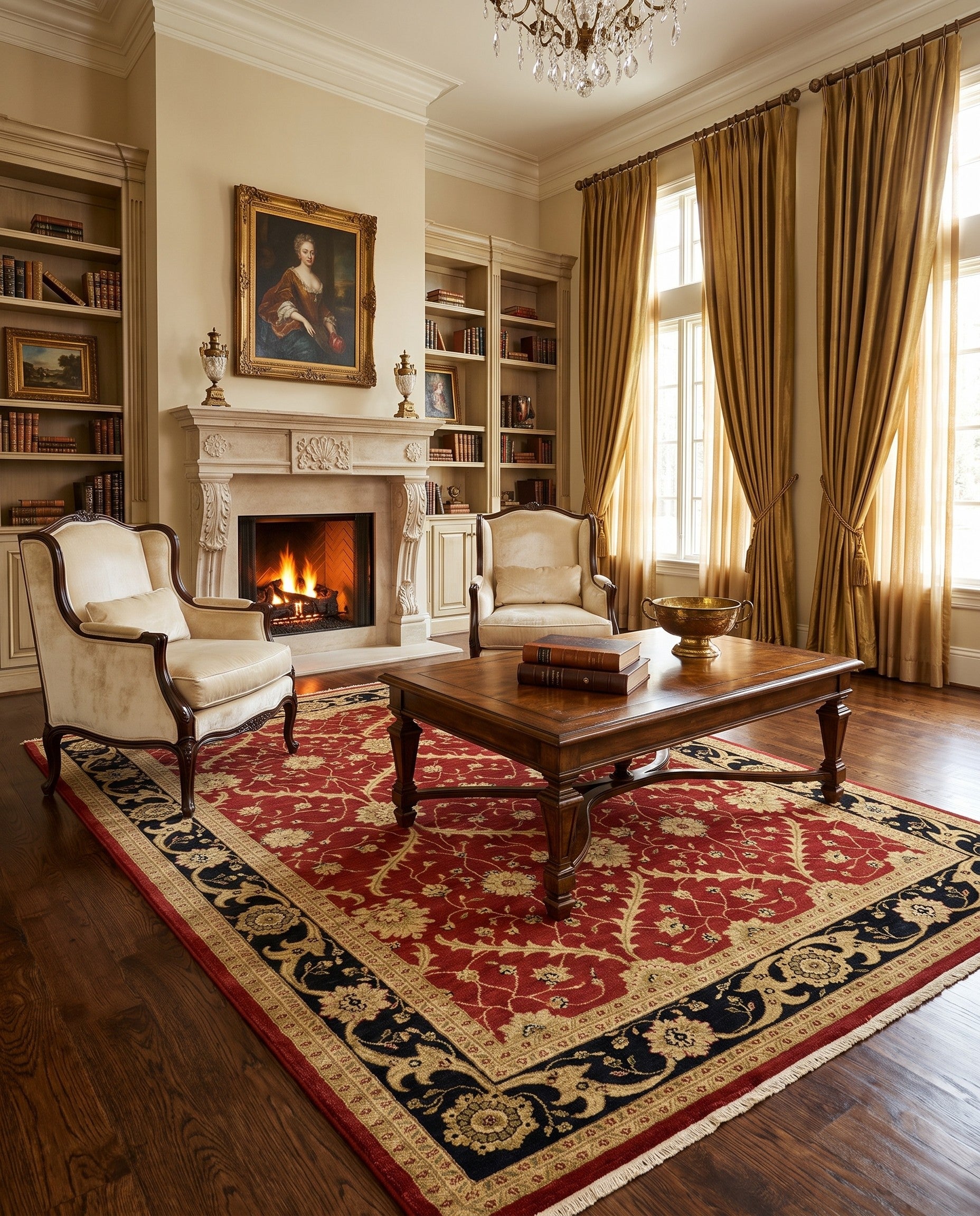 Red Kensington Rug