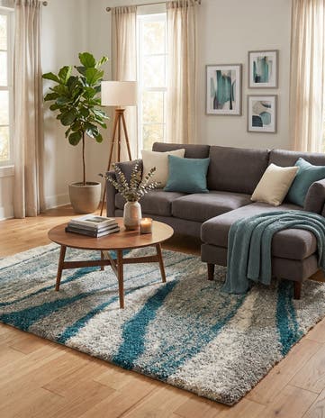 4' x 6' Soft Touch Shag Rug