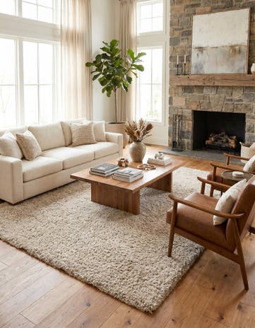 10' x 13' Zermatt Shag Rug