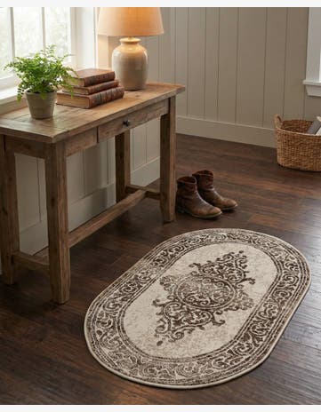 2' x 3' Hermitage Oval Rug