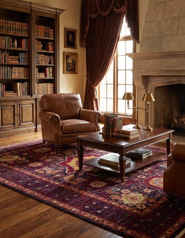 5' 6 x 7' 10 Hand Knotted Mamluk Ziegler Rug