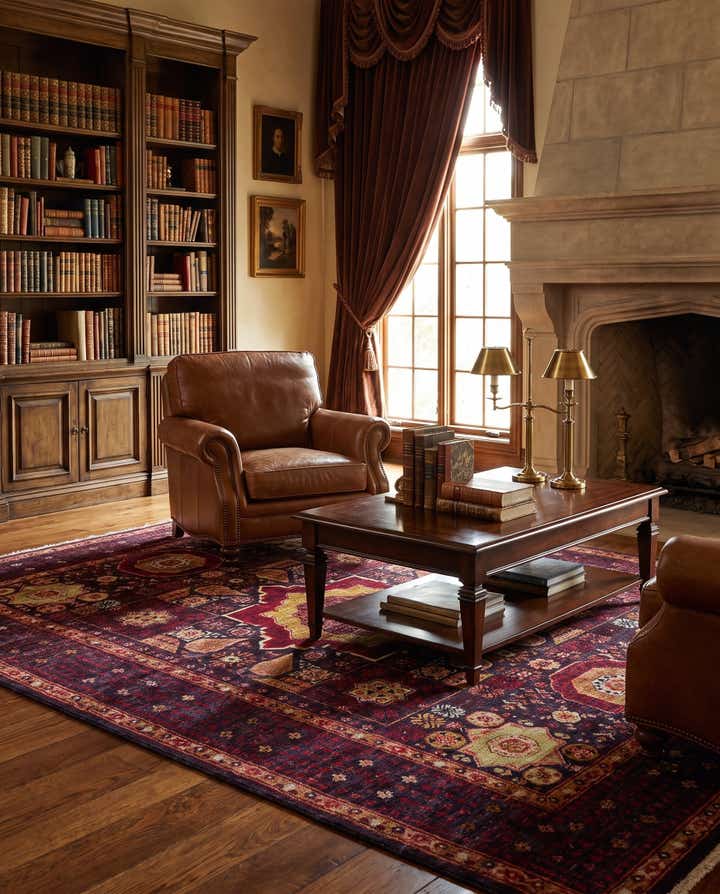 5' 6 x 7' 10 Hand Knotted Mamluk Ziegler Rug