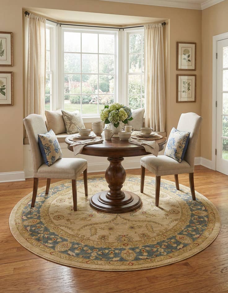 Detail image of 6' x 6' Kensington Round Rug