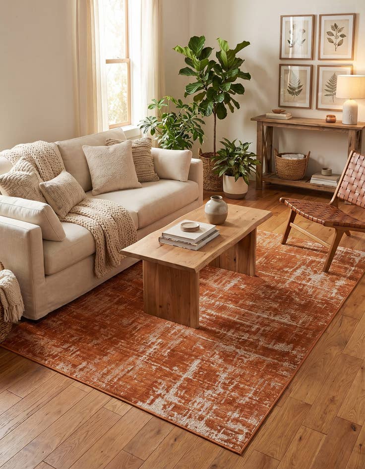 Detail image of 4' x 6' Valencia Rug