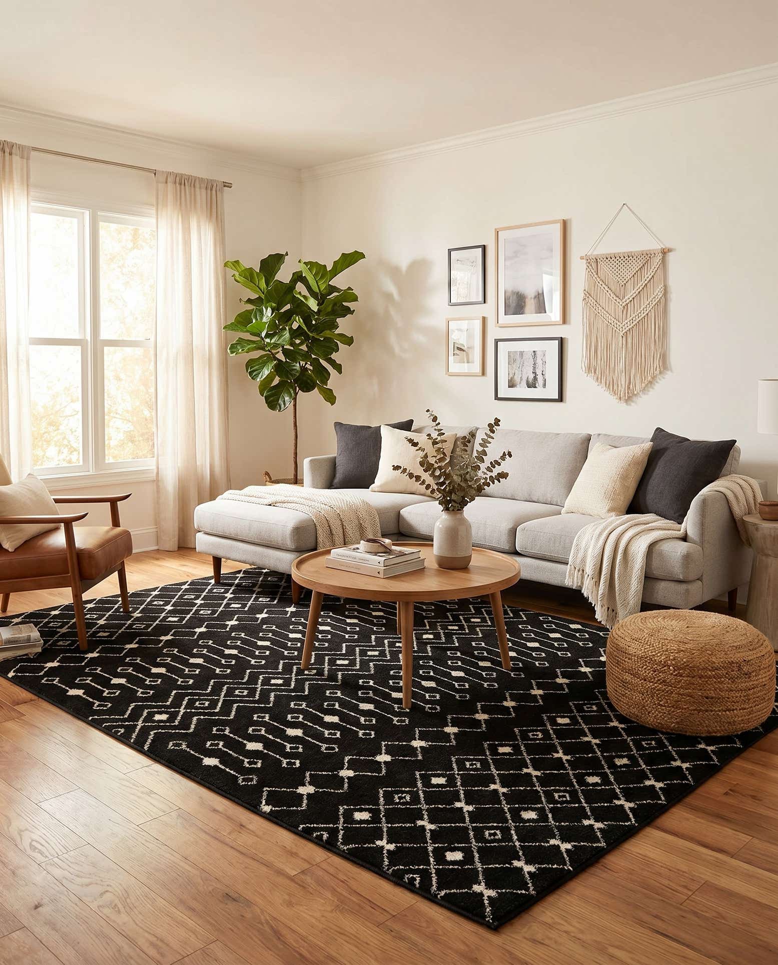 7' 10 x 10' Moroccan Trellis Rug