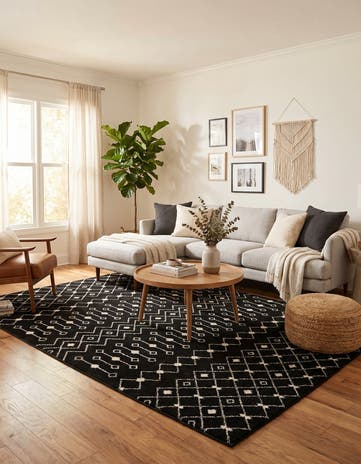 7' 10 x 10' Moroccan Trellis Rug