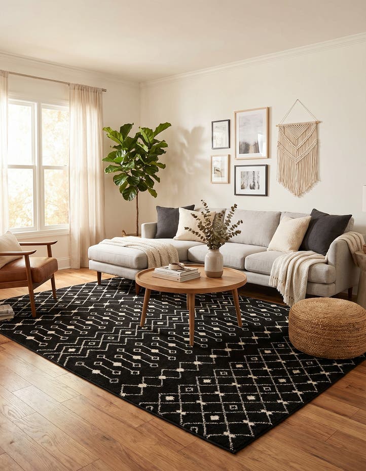 7' 10 x 10' Moroccan Trellis Rug
