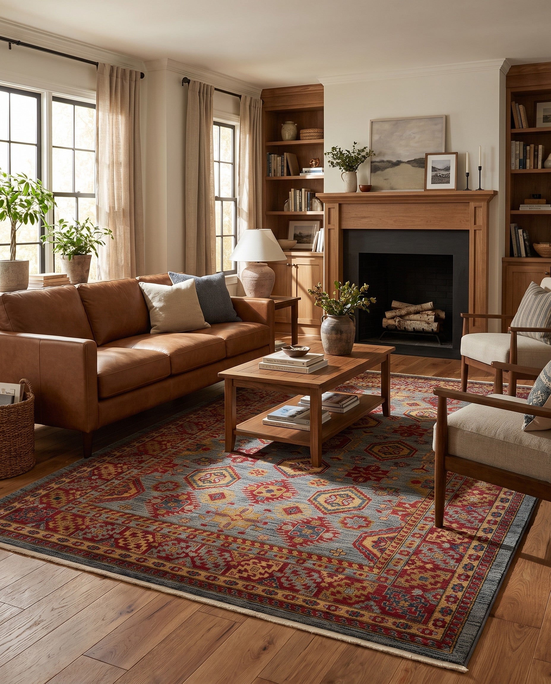 Light Blue Sara Rug