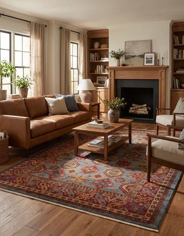 Light Blue Sara Rug
