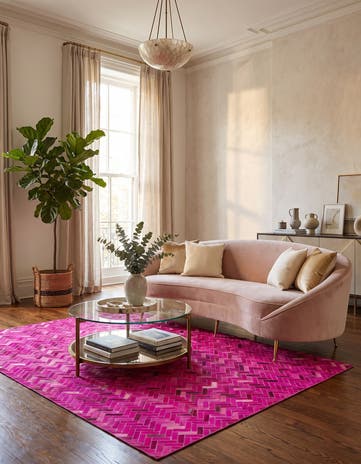 5' x 8' Cowhide Rug