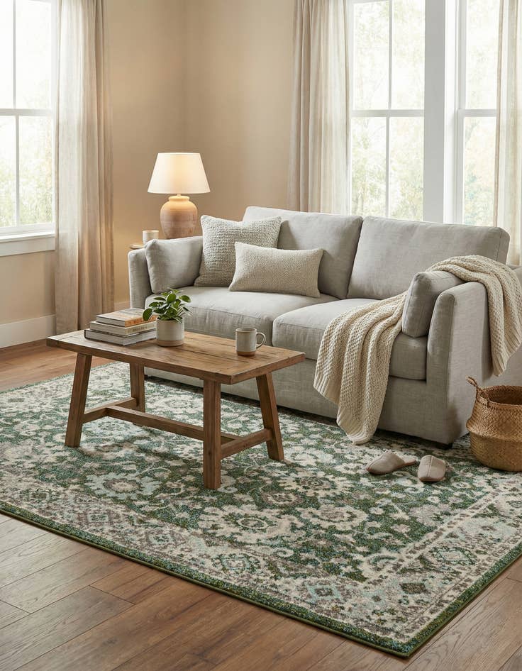 Detail image of 5' 3 x 8' Madeline Rug