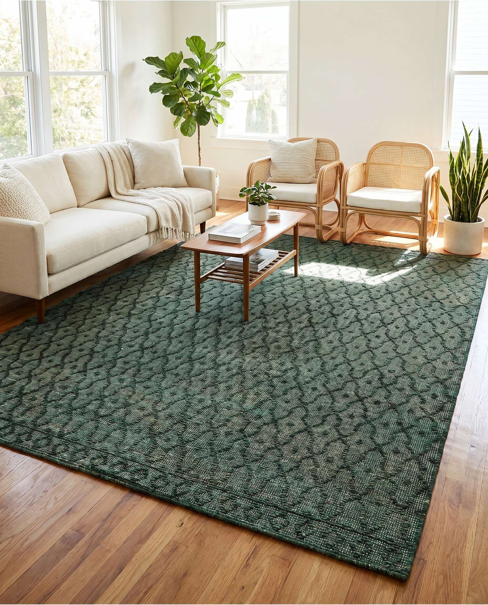 7' 10 x 10' Hand Woven Larsa Jute Rug