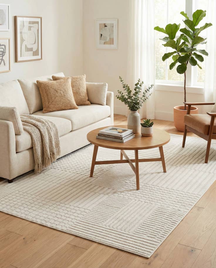 Detail image of 5' x 8' Textura Designer Rug