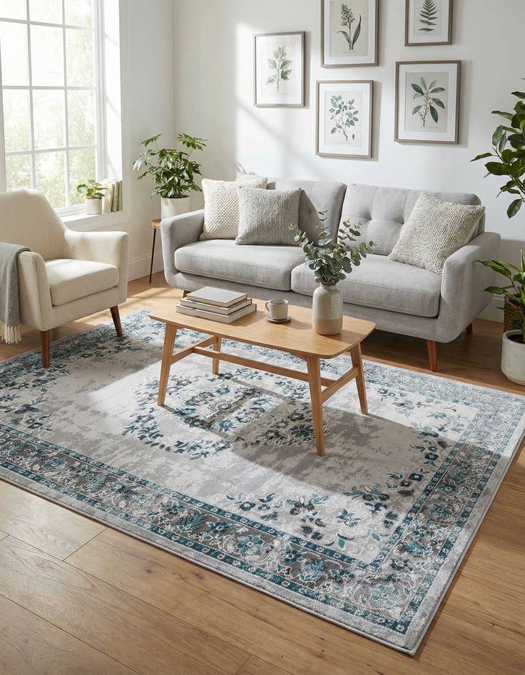 Detail image of 5' 3 x 8' Lucerne Rug