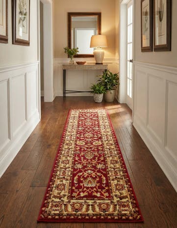 2' x 7' Classic Agra Runner Rug