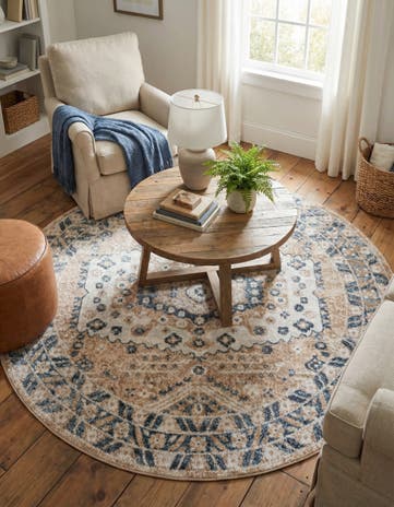 7' x 7' Oxford Round Rug