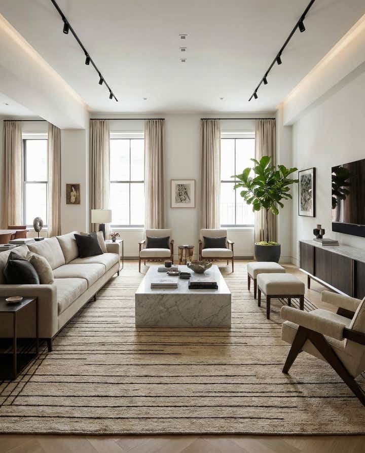 8' 3 x 9' 10 Hand Knotted Darya Wool Rug