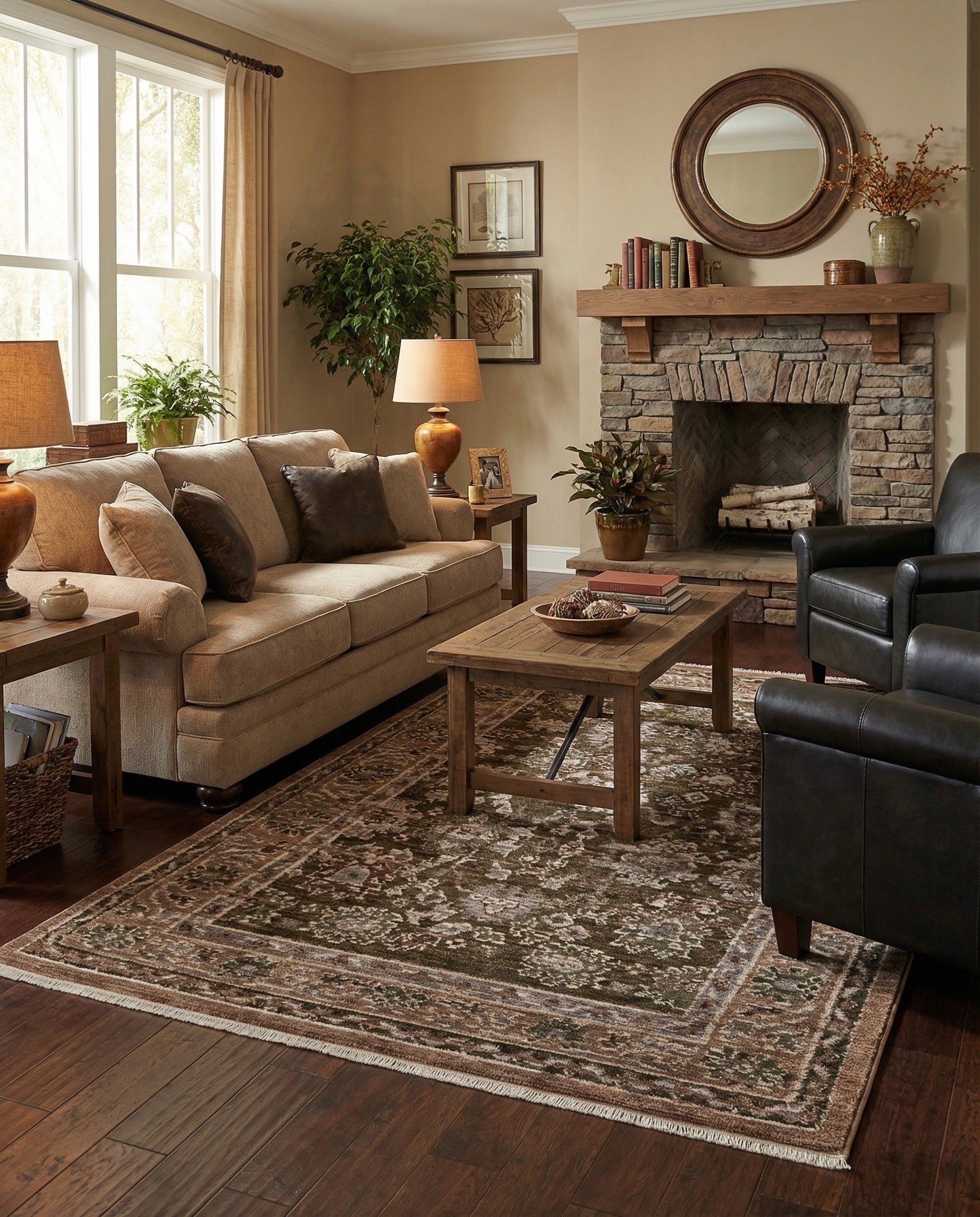 4' x 6' 3 Grand Tradition Rug