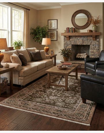 Green Grand Tradition Rug