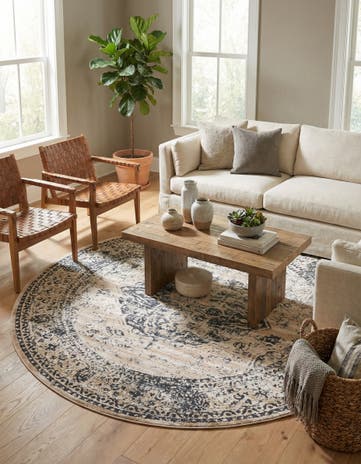 7' x 7' Eliza Round Rug